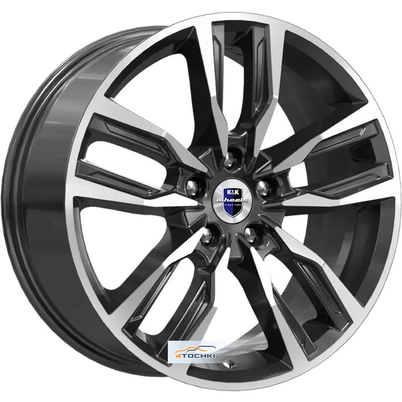 Диски КиК Борэй (КС901) Алмаз черный 8x18/5x120 ЕТ42 D72,6