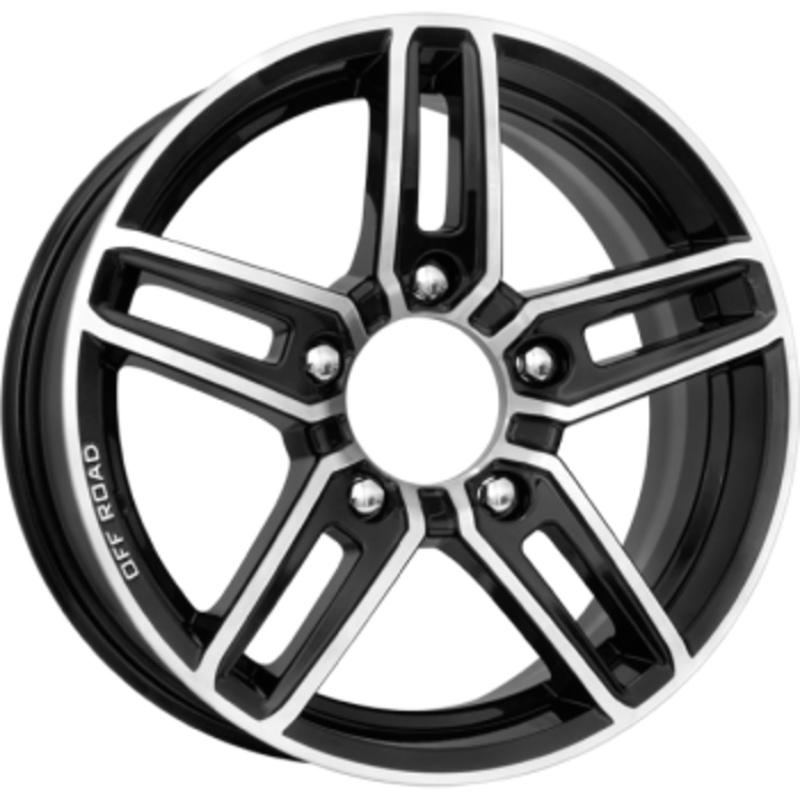 Диски КиК Дон (КС588) Алмаз черный