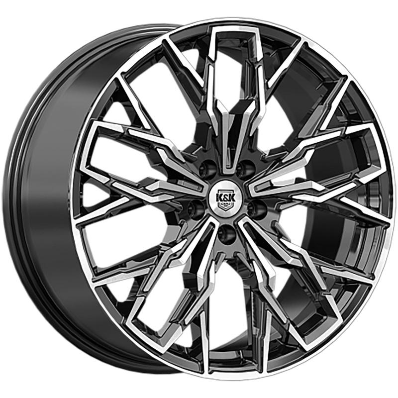 Диски КиК Элерон (КС1168) Алмаз черный 9x20/5x130 ЕТ50 D71,6