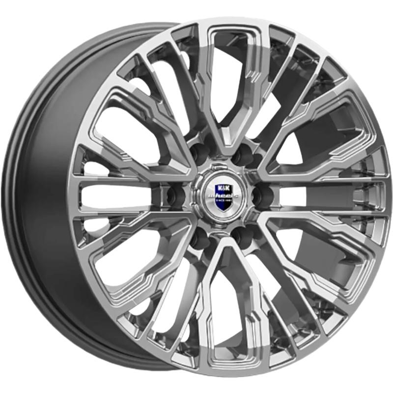 Диски КиК Кортес (КС1102) Дарк платинум