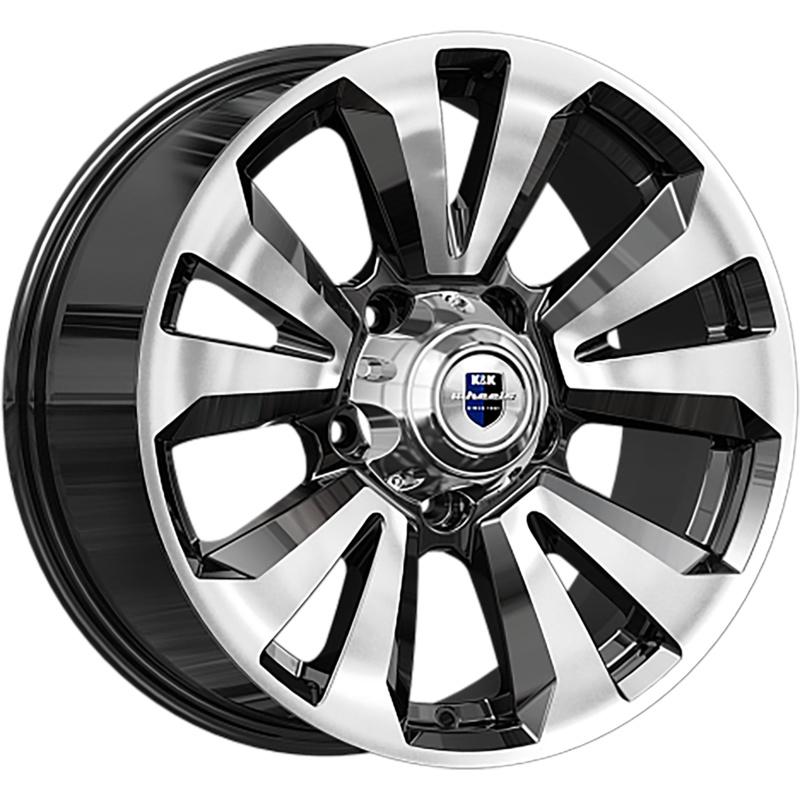 Диски КиК Ла-Пас (КС897) Алмаз черный