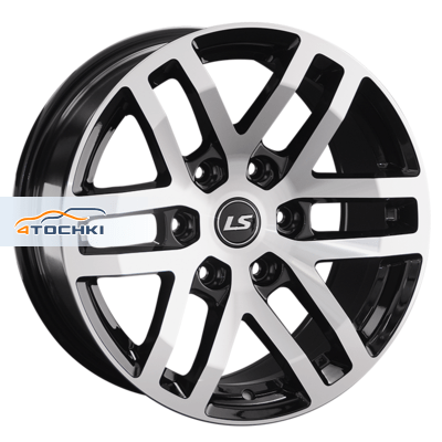 Диски LS 1279 BKF 8,5x17/6x139,7 ЕТ30 D106,1