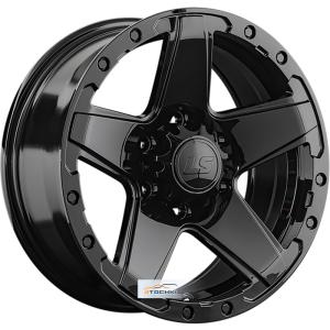 Диски LS 1284 BK 8x17/6x139,7 ЕТ30 D100,1