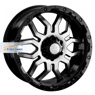 Диски LS 1285 BKF 7x16/5x139,7 ЕТ5 D108,1