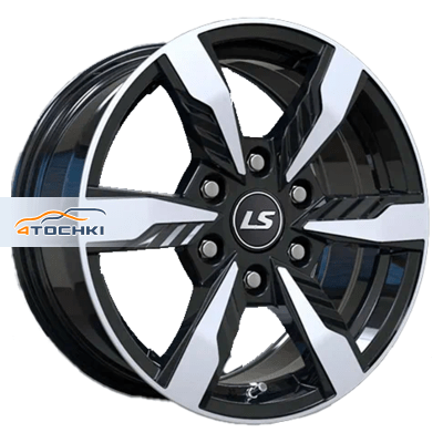 Диски LS 1301 BKF 7,5x17/6x139,7 ЕТ30 D106,1