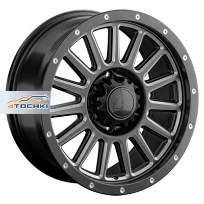 Диски LS 1347 BKS+SSF 8,5x17/6x139,7 ЕТ25 D106,1