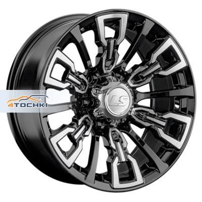 Диски LS 1363 BKF 8x17/6x139,7 ЕТ-15 D106,1