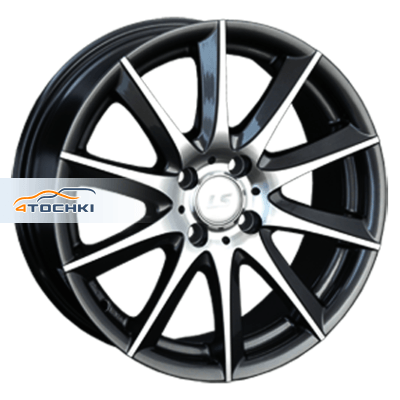 Диски LS 286 BKF 7x16/4x100 ЕТ40 D73,1
