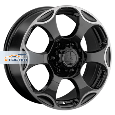 Диски LS 310 BKL 8x18/6x139,7 ЕТ36 D100,1