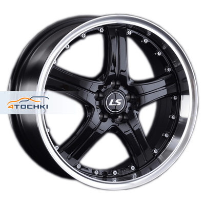 Диски LS 322 BKL 7,5x17/5x100 ЕТ35 D73,1