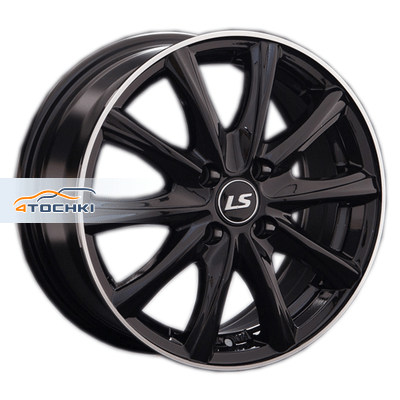 Диски LS 741 BKL 6x15/4x100 ЕТ48 D73,1