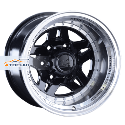 Диски LS 878 BKL 10x15/6x139,7 ЕТ-44 D106,1