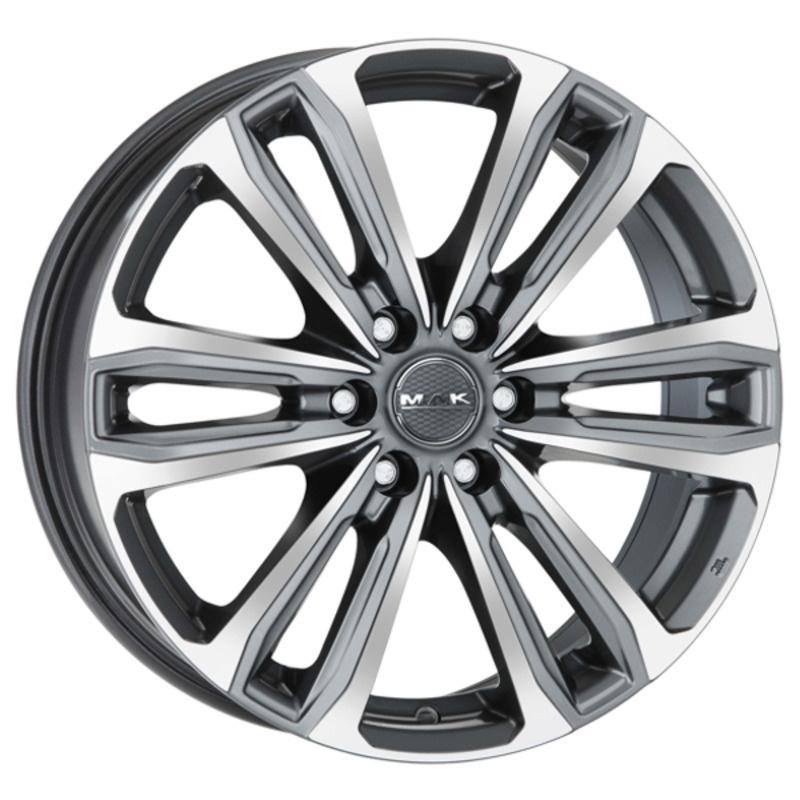 Диски MAK Safari 6 Gunmetal Mirror Face