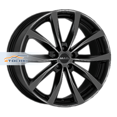 Диски MAK Wolf Gloss Black 7,5x17/5x110 ЕТ30 D65,1