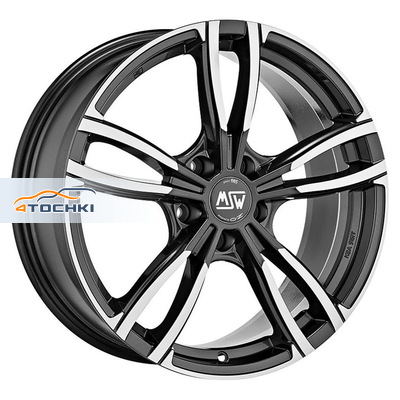Диски MSW 73 Gloss Dark Grey Full Polished