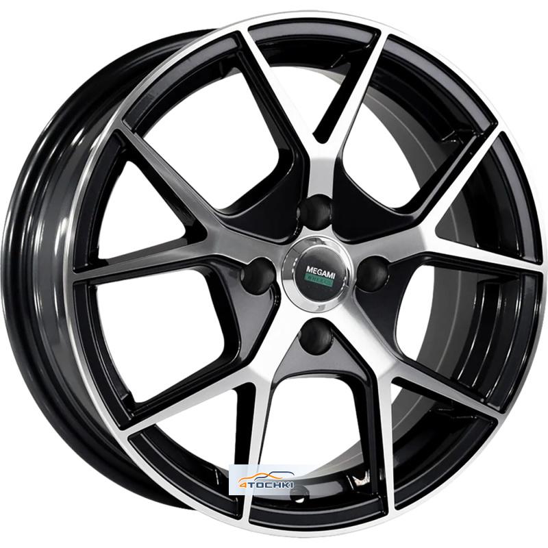 Диски Megami MGM-18 BKF 6x15/4x100 ЕТ46 D54,1