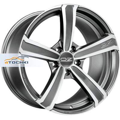 Диски OZ Montecarlo HLT Matt Dark Graphite Diamond Cut 9,5x20/5x112 ЕТ33 D79