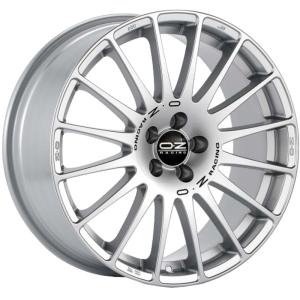 Диски OZ Superturismo Dakar Matt Race Silver + Black Lettering