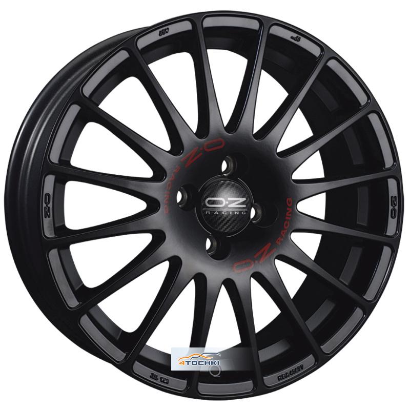Диски OZ Superturismo GT Matt Black + Red Lettering 8x17/5x112 ЕТ35 D75