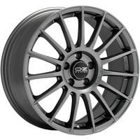 OZ Superturismo LM Matt Graphite + Silver Lettering