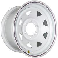 Off-Road Wheels Тойота Ниссан (треуг. мелкий) Белый