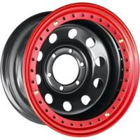 Off-Road Wheels УАЗ с бедлоком (красный) Черный