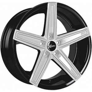 Диски Oxigin 18 Concave bicolour (black rim+white spokes)