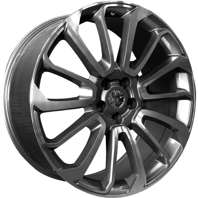 7013 Gun Metal Machined Face