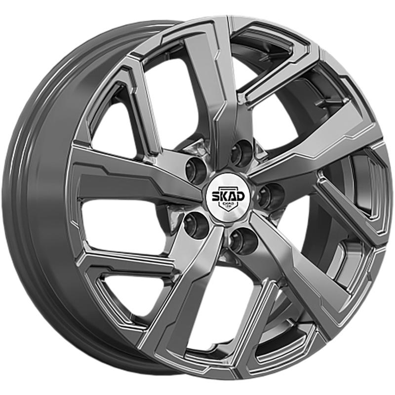 Диски СКАД Смолвуд (КЛ1200) Графит 6x15/5x100 ЕТ45 D54,1