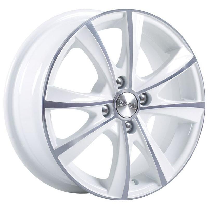 Диски СКАД Мальта (КЛ248) Алмаз белый