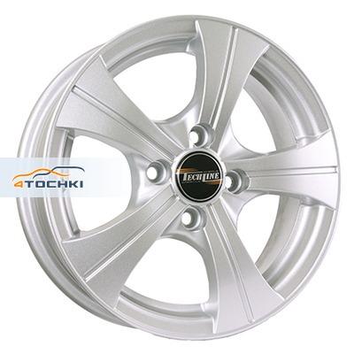 Диски Tech Line 410 Silver 5,5x14/4x100 ЕТ43 D67,1