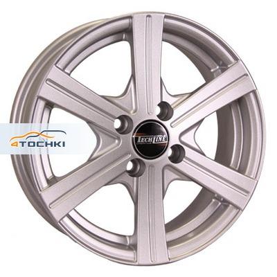 Диски Tech Line 414 Silver 5,5x14/4x98 ЕТ35 D58,6