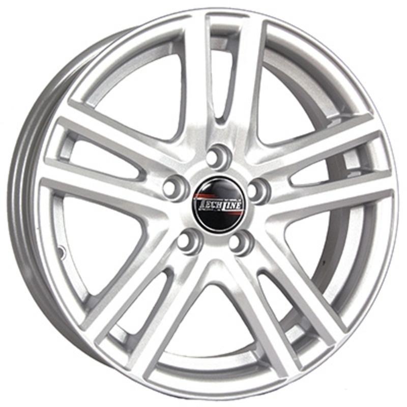 Диски Tech Line 429 Silver 5,5x14/4x98 ЕТ35 D58,6