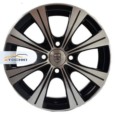 Диски Tech Line 523 BD 6x15/4x100 ЕТ50 D60,1