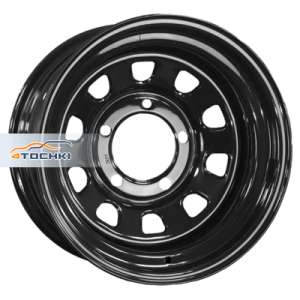Диски ZEPP 4х4 УАЗ Semicircle Gloss Black 8x16/5x139,7 ЕТ-25 D110